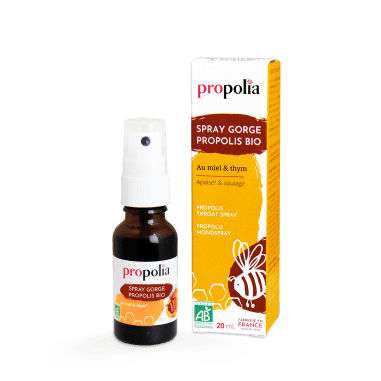 Spray gorge Bio - Propolis, Miel & Thym Propolia