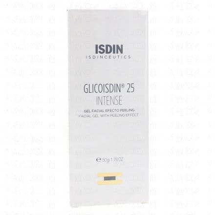 ISDIN Glicoisdin 25 intense Gel pour le visage avec un effet peeling 50g