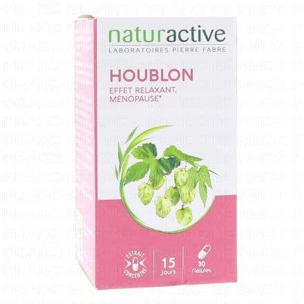 NATURACTIVE Houblon 30 gélules 30 gélules